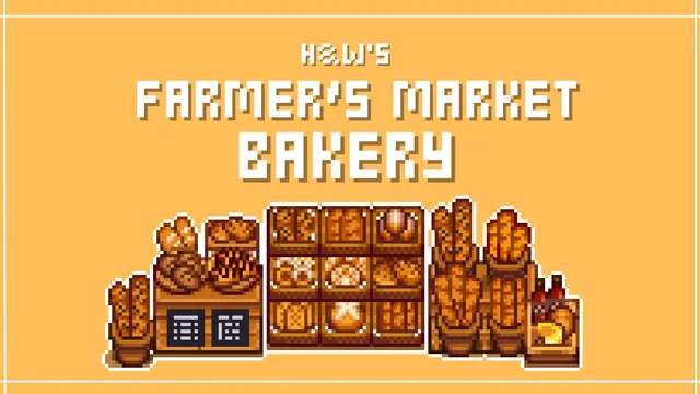 HxW 农贸市场家具 - 面包店套装 封面
