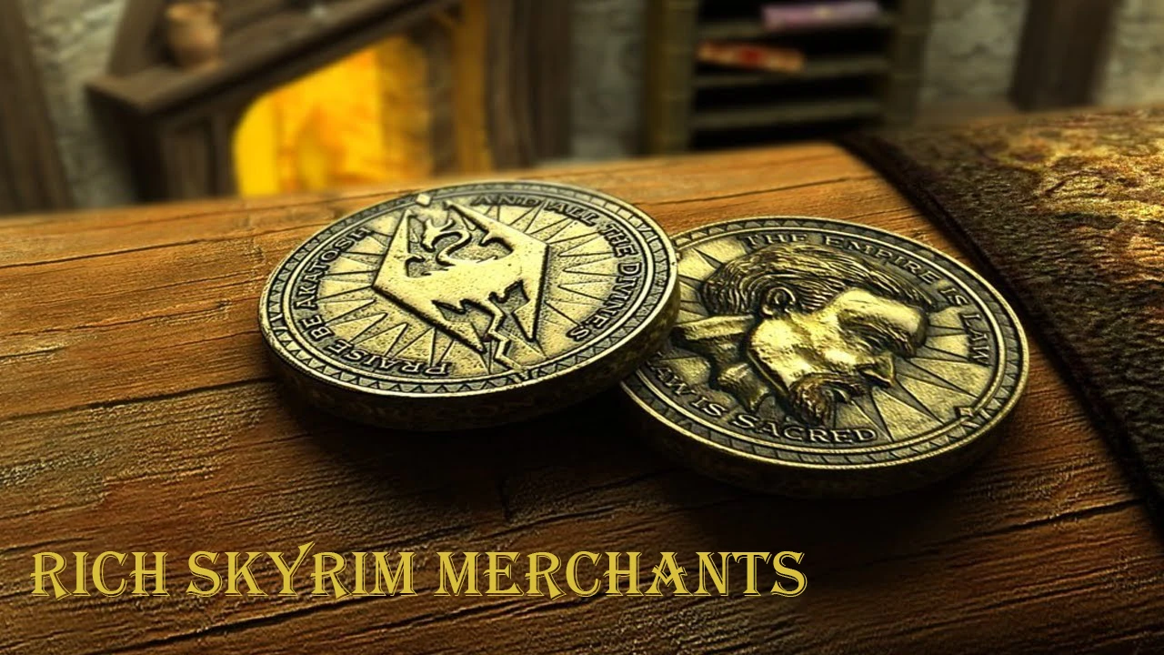 富有的天际商人 (Rich Skyrim Merchants) 封面
