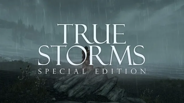 True Storms Special Edition - 雷雨与天气重制 封面