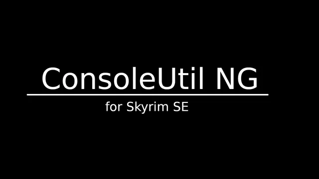 ConsoleUtilSSE NG 封面