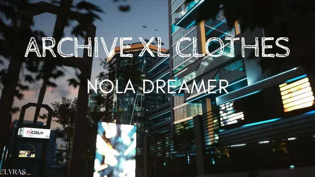 Nola Dreamer 的 Archive XL 女性 V 服装(第 2 包) 封面