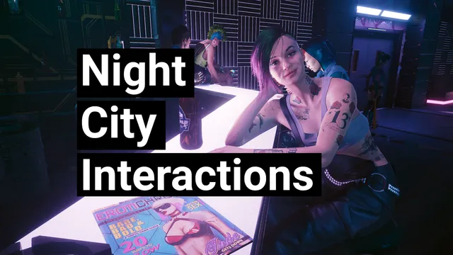 Night City Interactions - Core(夜之城互动 - 核心) 封面