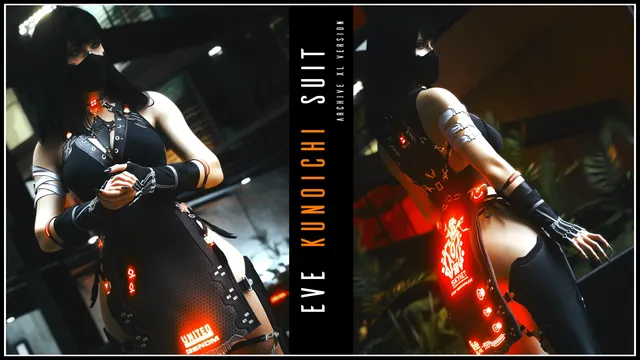 EVE 女忍套装 Archive XL 封面
