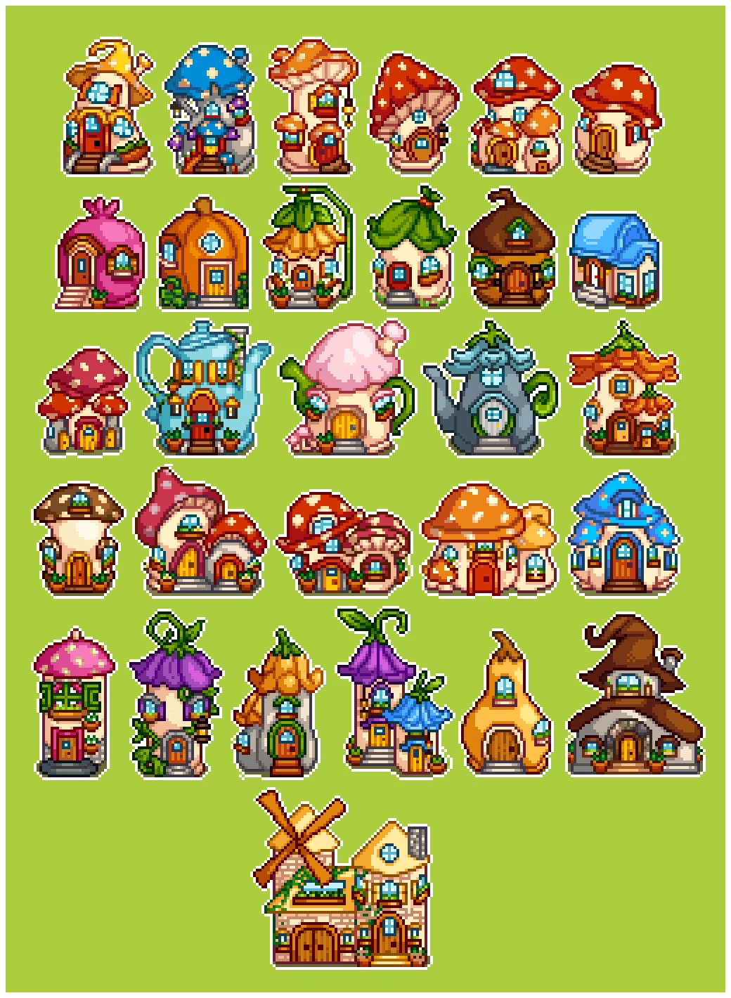 HxW 仙女花园家具 截图 1